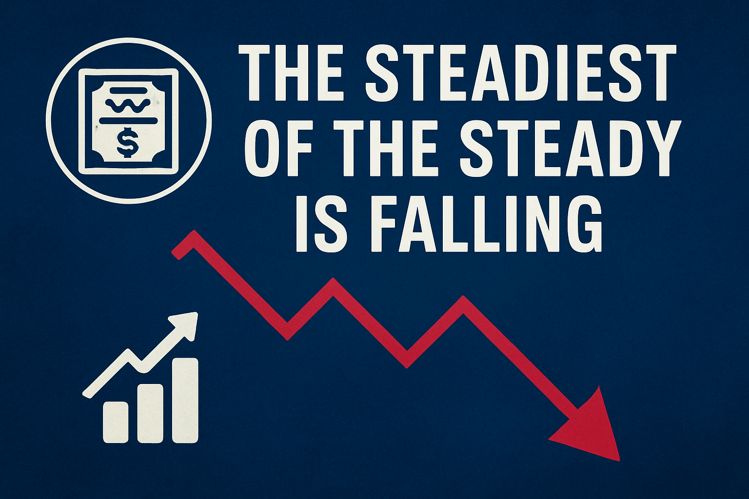 The Steadiest of the Steady is Falling